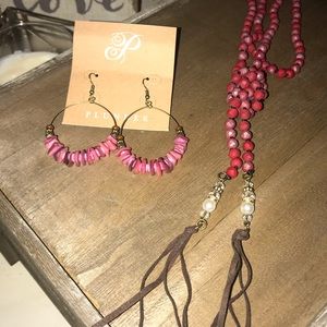 Necklace and Earrings